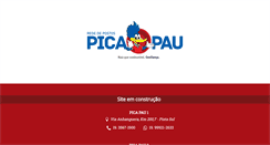 Desktop Screenshot of postospicapau.com.br